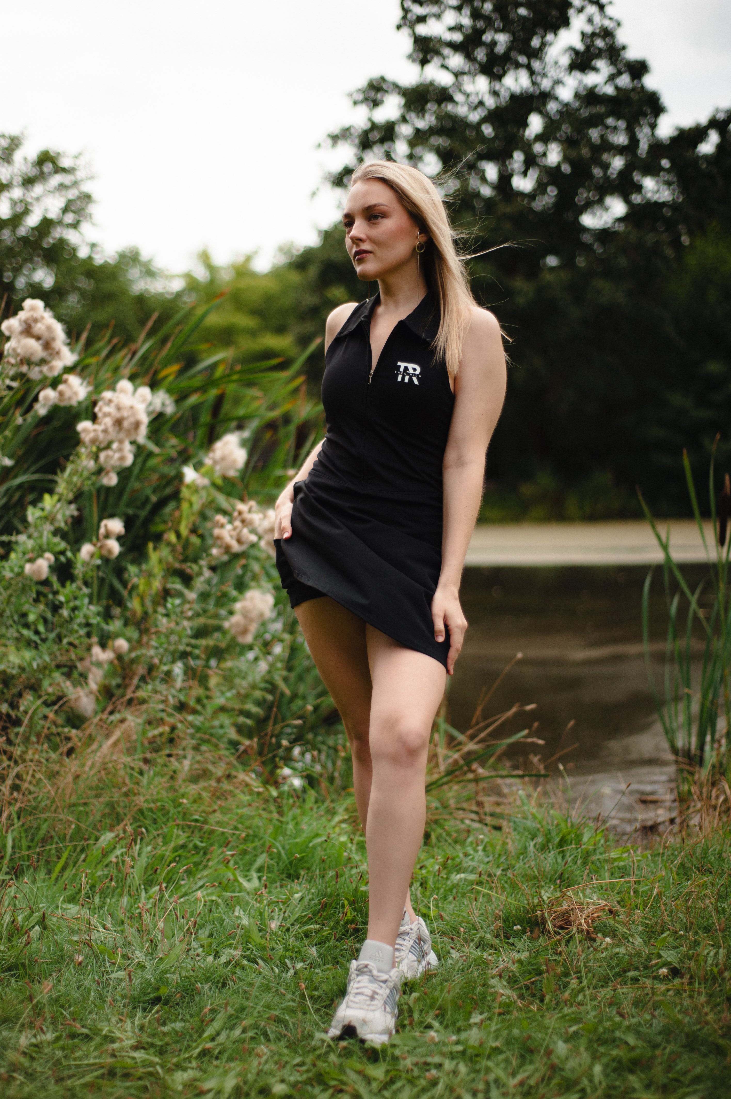 Polokleid Tennis Black