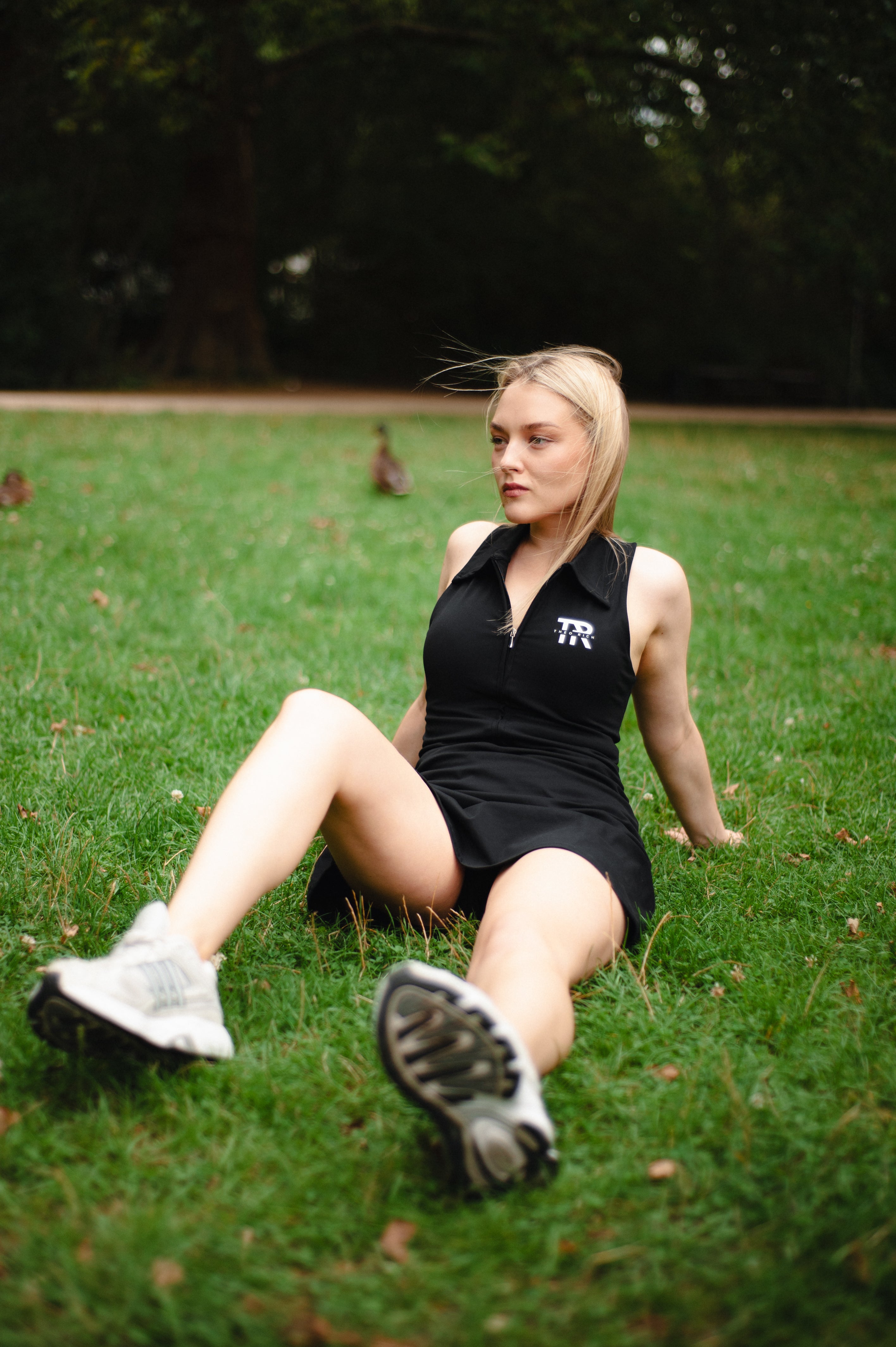 Polokleid Tennis Black