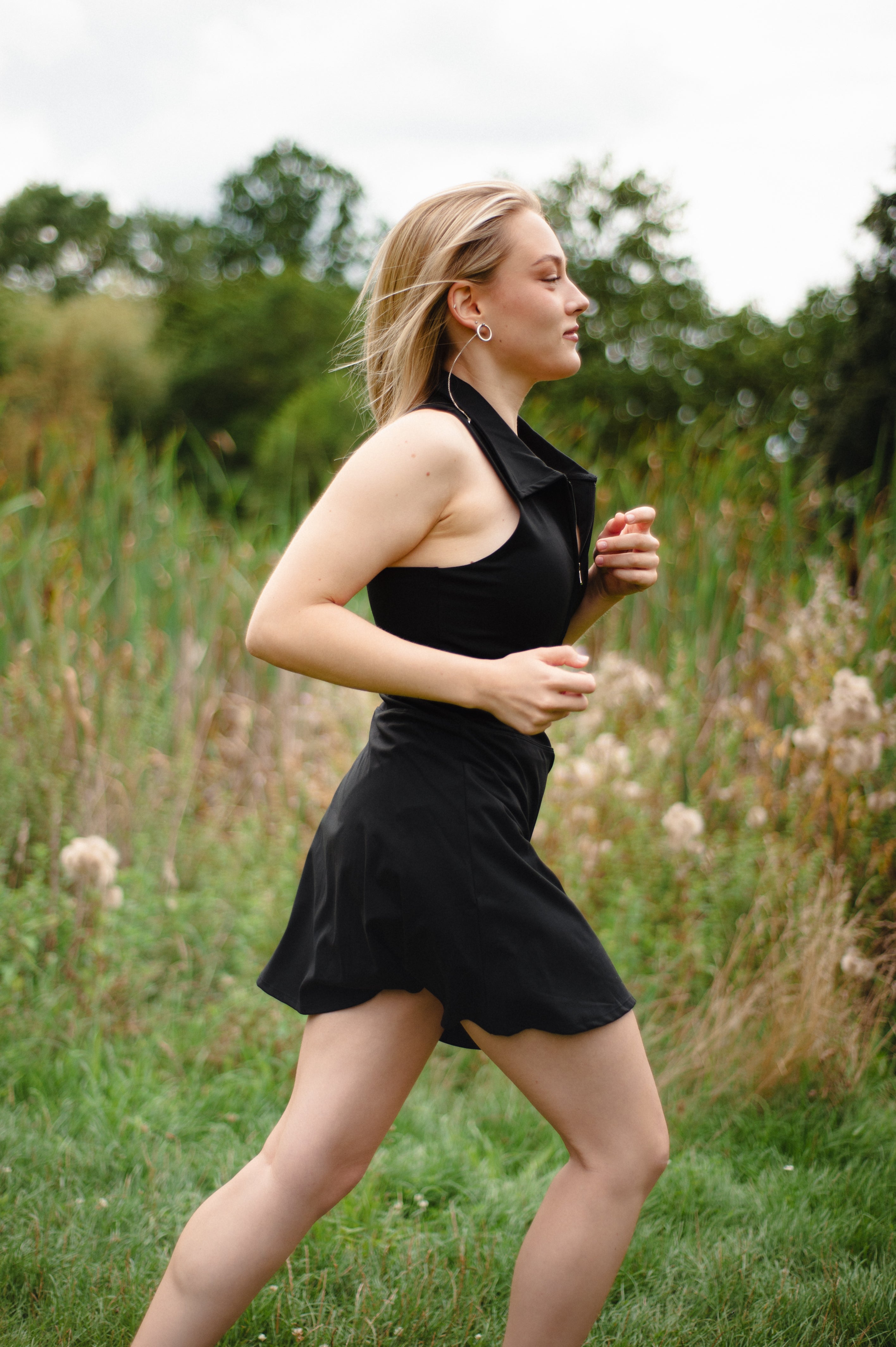 Polokleid Tennis Black