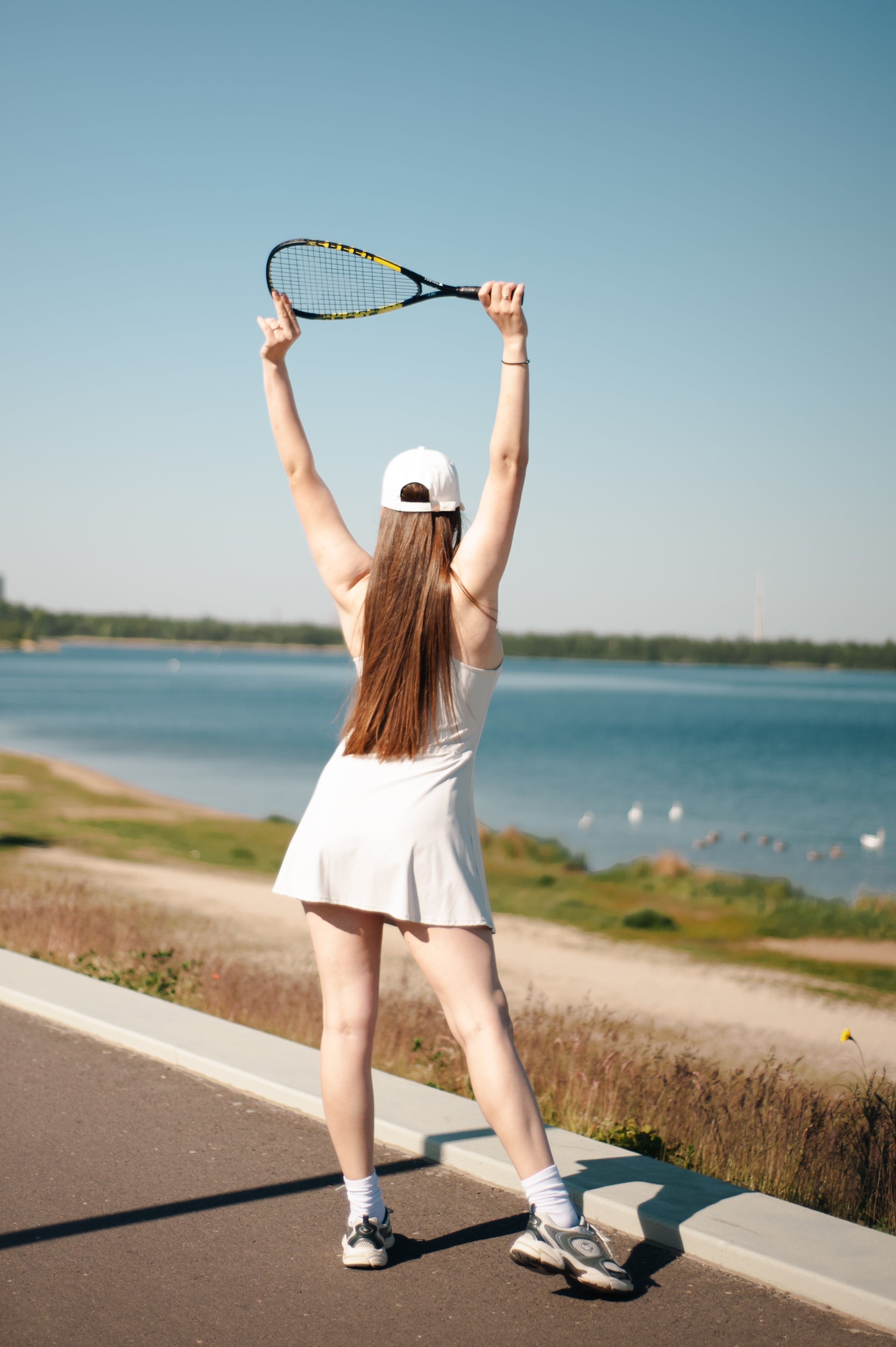 Polokleid Tennis Ivory